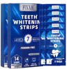 Professional Teeth Whitening Strips, 28 Peroxide-Free Whitening Strips, Enamel Safe