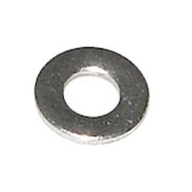 Hayward RCX2204C No 10 Stainless Steel Q, P, K, C, T Flat Washer Replacement for Select Hayward Commercial Cleaner, Set of 10