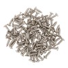 100PCS Guitar Pickguard Screws Metal Guard Plate Mounting Screw Electric