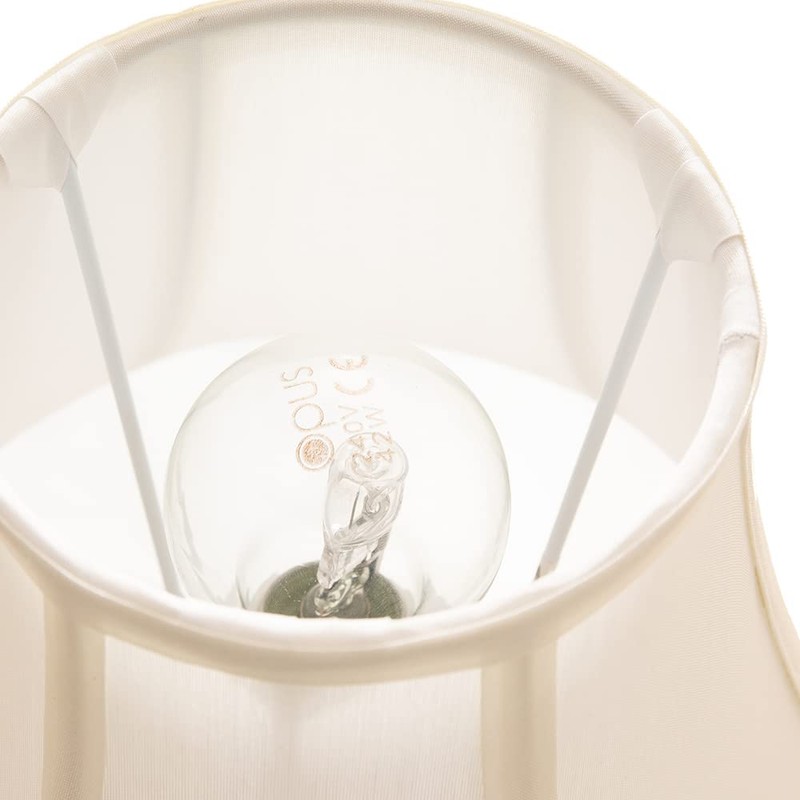 Traditionally Designed Empire Shaped Small 8" Lamp Shade in Silky