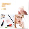 KONTONTY 4pcs Portable Loose Powder Holder with Puff Travel Makeup