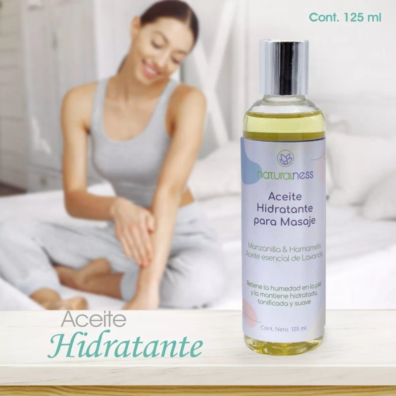 Naturalness Aceite Para Masaje Corporal Hidratante Aroma Lavanda