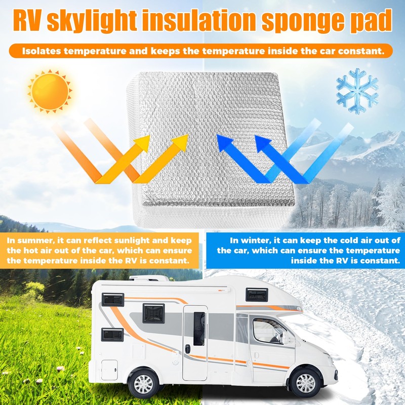 RV Vent Insulator RV Skylight Insulator RV Skylight Cover with