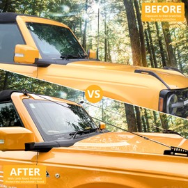 RERPRO Adjustable Limb Risers Kit Compatible with 2021 2022 2023 2024 2025 New Ford Bronco 2/4 Door Exterior Accessories Through the Jungle Protector Obstacle Eliminate Rope 2 Pack