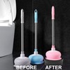 2 Pcs Toilet Plunger Mat Holder, Plunger Tray for Air