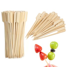 200pcs Cocktail Picks Fruit Picks Party Picks Portable Fruit Picks Outdoor Skewers