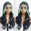 SISIFIRE Highlight Long Deep Wave Wigs for Women Long Curly