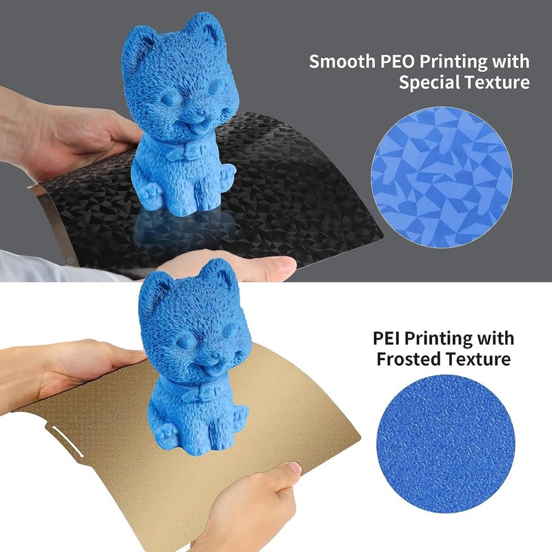 220 X 220mm 3D Printer PEO PEI Build Plate Magnetic