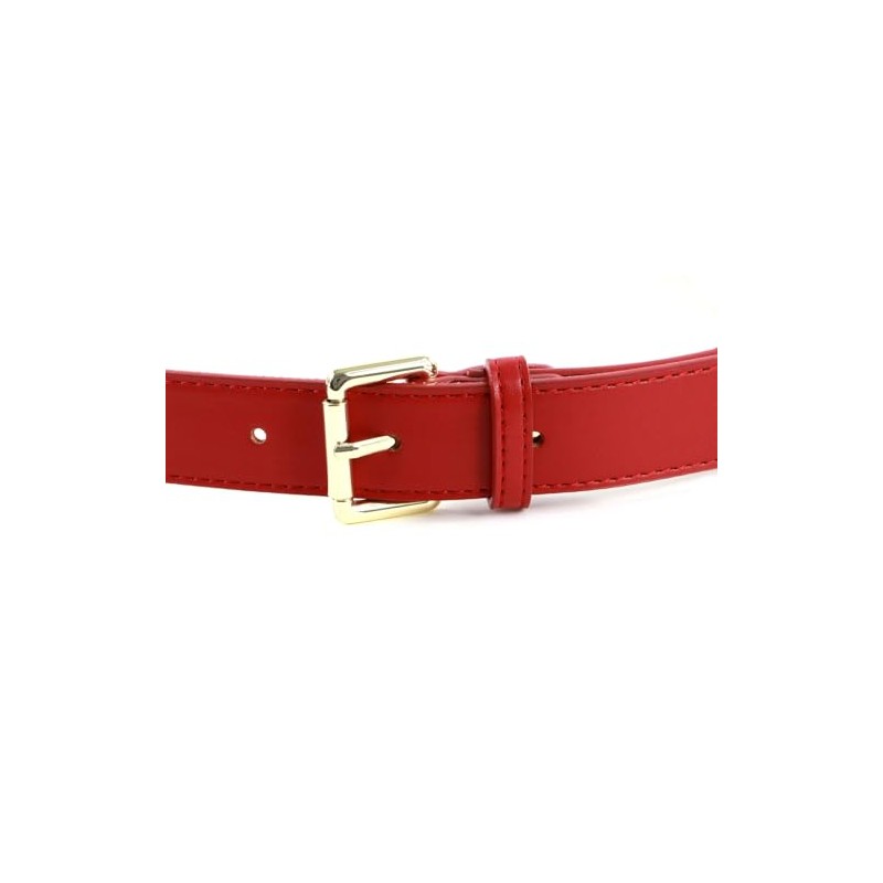 VALENTINO Emma Winter Belt W85 Rosso - Can be Shortened,