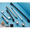 Zinc Alloy Matt Black Handle Cabinet Door Handles and Pulls