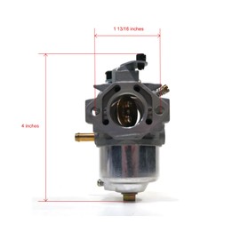 The ROP Shop Carburetor for Briggs & Stratton 161432-0135-01, 161436-0027-01, -0116-99 Engine