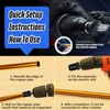 SPIN F6000 6-Piece Drill Bit Flaring Set 1/4, 3/8, 1/2,