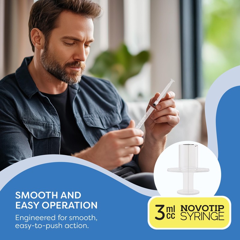 Novotip 3ml Syringe - Box of 100