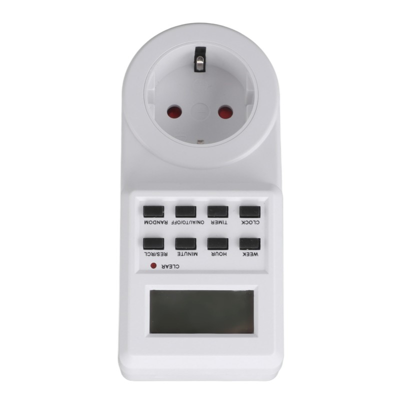 Indoor Mini Outlet Timer Digital Countdown Timer Outlet Indoor Timed