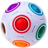 CuberSpeed Rainbow Ball Magic Cube Fidget Toy Puzzle Magic Rainbow