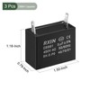 YOKIVE 3 Pcs CBB61 Run Capacitor, 450V AC 3uF 50/60Hz