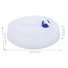 2PCS Outdoor Foldable Water Bucket Portable Plastic Water Bag Bottle