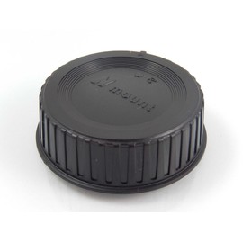 vhbw Black Plastic Rear Lens Cap Compatible with Nikon F Mount Lenses