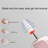 30000RPM Portable Electric Nail Drill with LED Light Professional Manicure