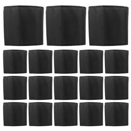CALLARON Mourning Arm Bands, 20pcs Black Funeral Armbands Elastic Arm Band Sport Team Armband for Funeral Mourning Praying Condolence Respect Event Football Sport Team