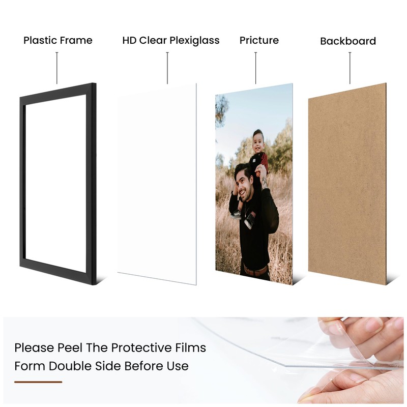 Heimlove 5x7 Picture Frames