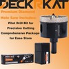 2 Inch Diamond Hole-Saw Bits with Pilot Drill Bit -