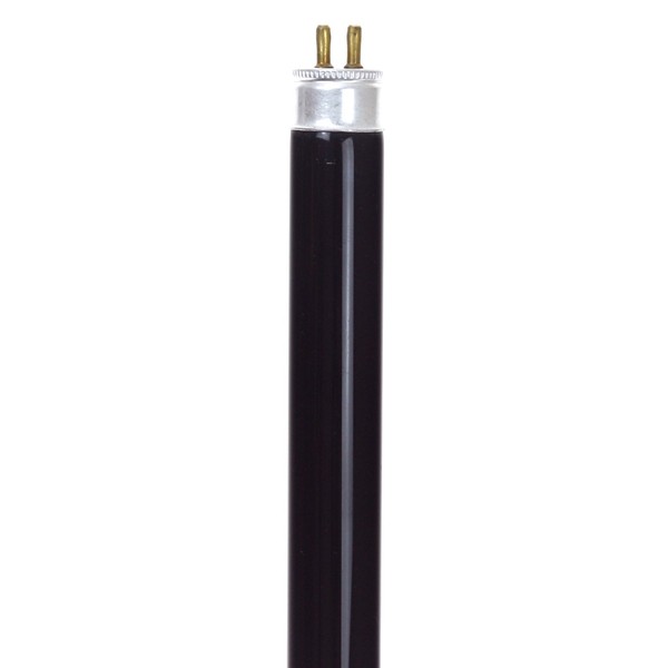Sunlite F4T5/BLB 4 Watt T5 Linear Fluorescent Light Bulb Mini Bi Pin Base, Black Light Blue 10 Pack