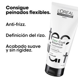 L'Oréal Professionnel Tecni.Art Flex Curl Bounce Styling Cream for Defined Curls with Fibre Reshapers for Flexible Shaping without Gluing 200 ml