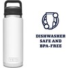 YETI Rambler Bottle Chug, Vaccum Insulated Stainless Steel Bottle with