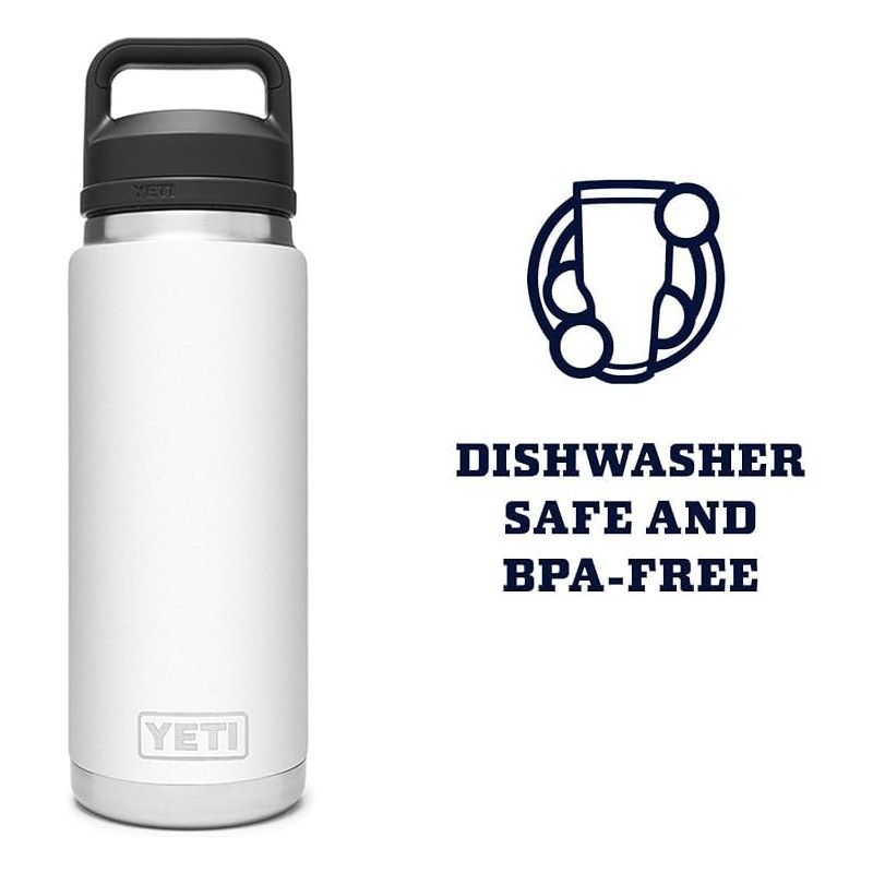 YETI Rambler Bottle Chug, Vaccum Insulated Stainless Steel Bottle with