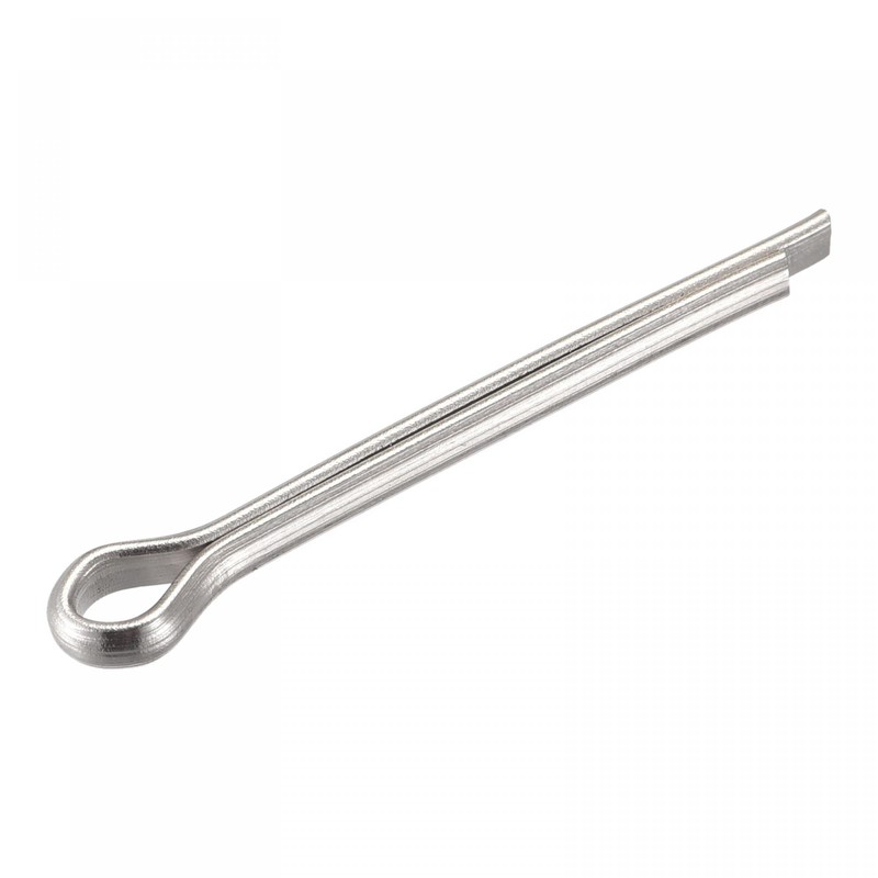 sourcing map Split Cotter Pin, 4mm x 35mm Stainless Steel