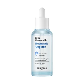 SKINFOOD Blue Chamomile Hyaluronic Ampoule 50ml - SKINFOOD Blue Chamomile Hyaluronic Ampoule 50ml