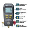 VIVANTECH Digital Refrigerant Manifold Gauge with 93 Refrigerant Databases, HVAC