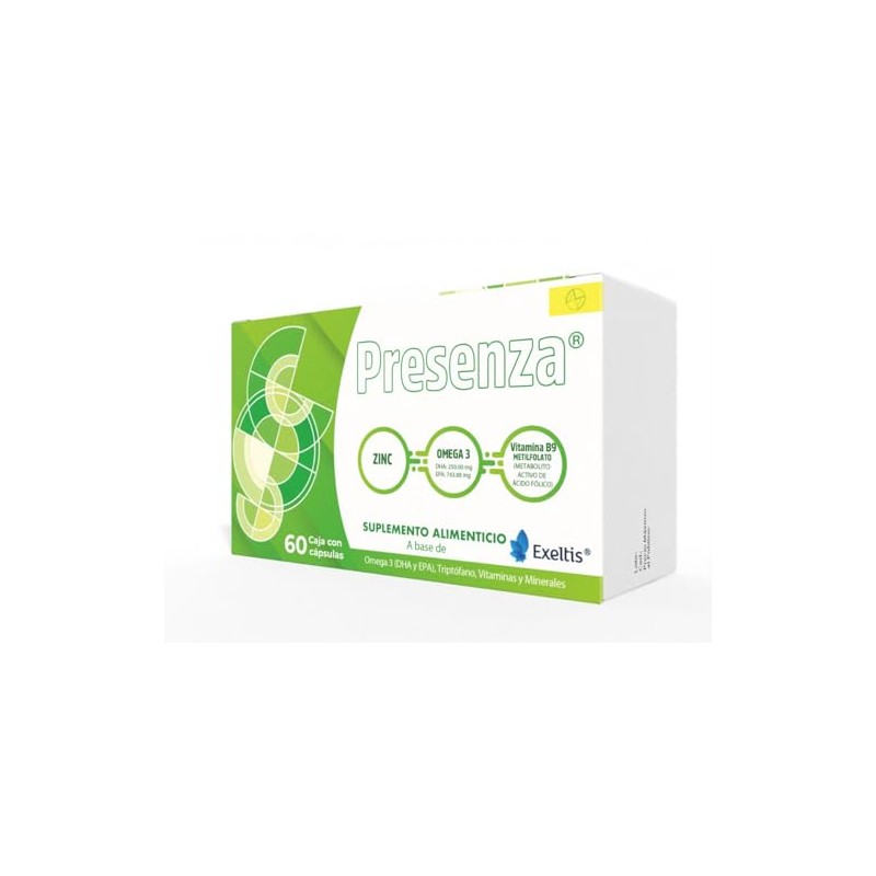 Presenza: Triptófano, Omega 3 (EPA 763.88 mg, DHA 250.00 mg),