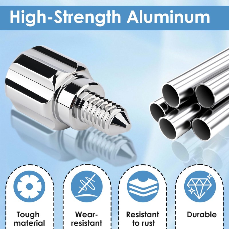 Aluminum Attachment Knob Thumb Screw Compatible with KitchenAid Stand Mixer,
