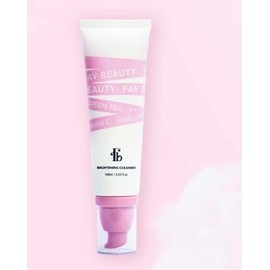 Brightening Facial Cleanser with Green Tea, Niacinamide, Hyaluronic Acid, 3.53 fl oz