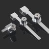 Sliding Glass Door Ratchet Lock,Locks for Glass Display Case with