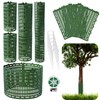 Omirome 10pcs Tree Trunk Protector, Tree Guards Trunk Protector with