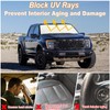 PIMCAR Windshield Sun Shade for Ford F150 2021-2026 | Premium