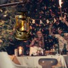 Outdoor Hanging Solar Lights Solar Powered Retro Lanterns Bright Landscape
