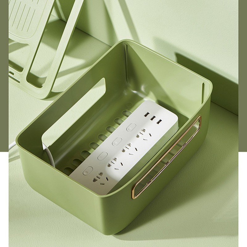 Router Storage Box Multi Hole Detachable Design Plastic Anti Drop