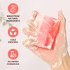 Earthkissed Strawberry Essential Oil Soap (3-Pack with Mesh Bag) -