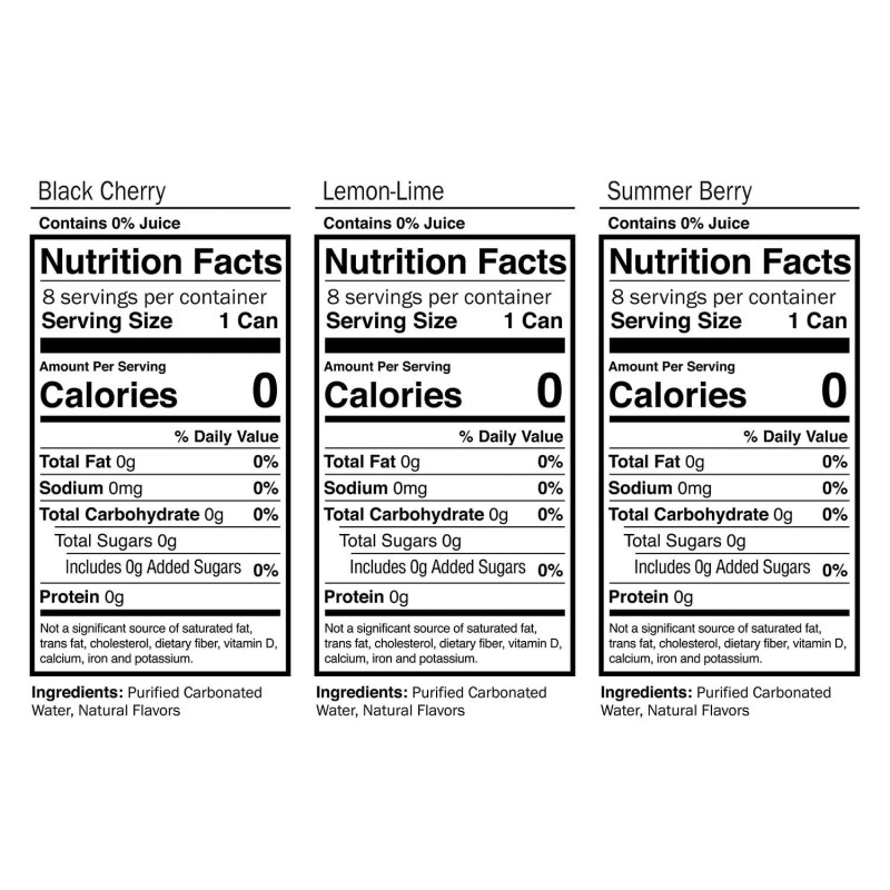 Waterloo Sparkling Water Variety Pack (12 fl. oz., 24 pk.)