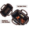 WELKINLAND 30-Pockets Canvas tool bag, 14-Inch Heavy Duty tool bag,