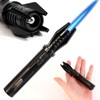 Mini Torch Lighter with Fuel Window - 5" Refillable Butane