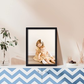 WIFTREY Black 8x10 Picture Frame Set of 18, Multi Photo Frames 8 by 10 Bulk for Wall Hanging or Tabletop Display