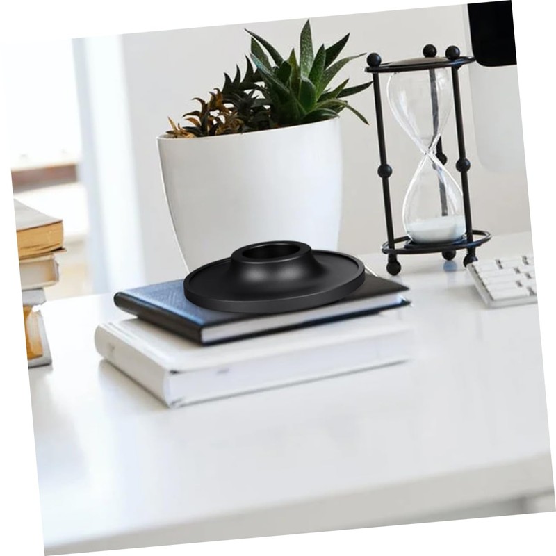 jojofuny 2pcs Aluminum Alloy Speaker Base for Stand Solid Support