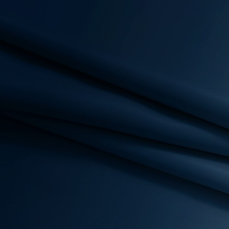 Yakamok Blue and Greyish White Ombre Curtains, Room Darkening Gradient