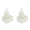 2 Pcs Dome Lamp Switch, White Map Light Switchover Headlight