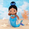 OUOZZZ 15" Soft Black Mermaid Doll for Girls - First